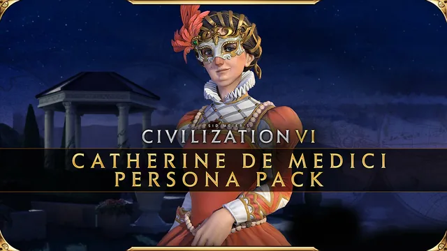 Capa de Sid Meier's Civilization VI - Pacote da Personalidade Catarina de Médici