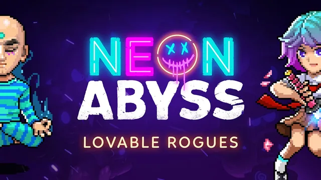 Capa de Neon Abyss - The Lovable Rogues Pack
