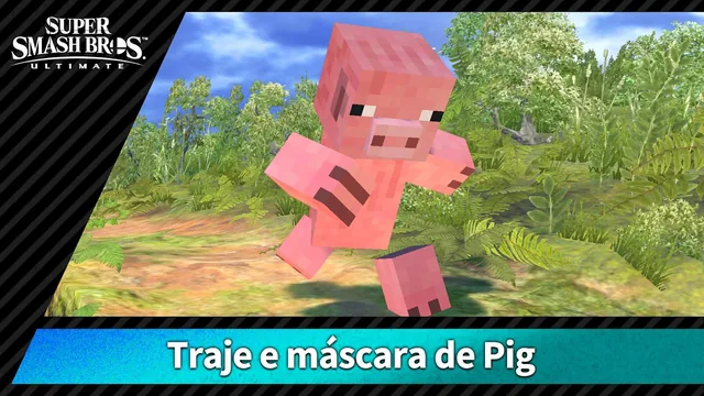 Capa de 【Disfarce】Traje e máscara de Pig
