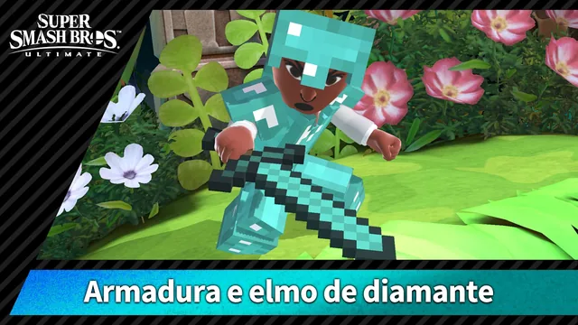 Capa de 【Disfarce】Armadura e elmo de diamante