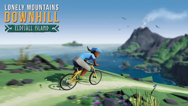 Capa de Lonely Mountains: Downhill - Eldfjall Island