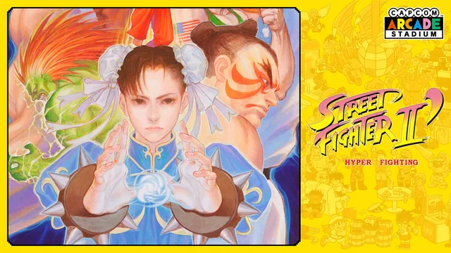 Capa de Capcom Arcade Stadium:STREET FIGHTER II' - Hyper Fighting -