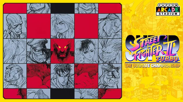 Capa de Capcom Arcade Stadium:SUPER STREET FIGHTER II TURBO