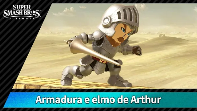 Capa de 【Disfarce】Armadura e elmo de Arthur