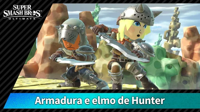Capa de 【Disfarce】Armadura e elmo de Hunter