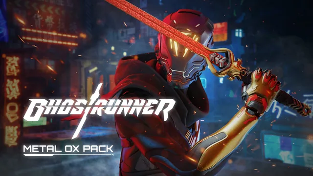 Capa de Ghostrunner: Pacote Boi de Metal