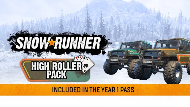 Capa de SnowRunner - High Roller Pack