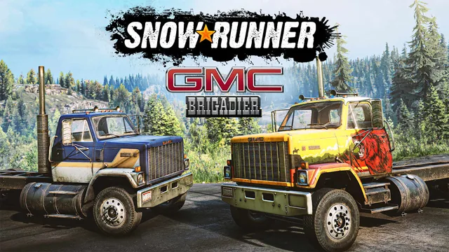 Capa de SnowRunner - GMC Brigadier
