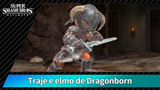 Capa de 【Disfarce】Traje e elmo de Dragonborn