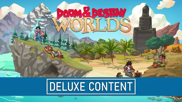 Capa de Doom & Destiny Worlds - Conteúdo Deluxe