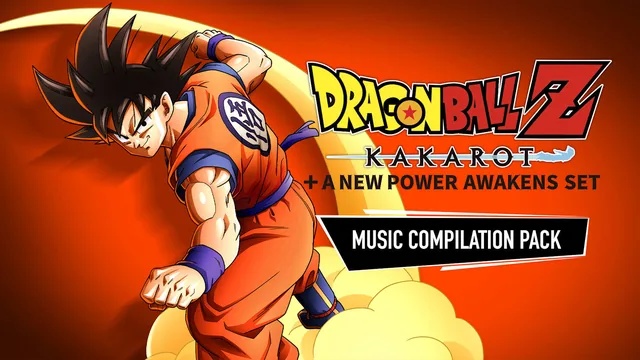 Capa de DRAGON BALL Z: KAKAROT + CONJUNTO UM NOVO PODER DESPERTA - PACOTE DE COMPILAÇÃO DE MÚSICAS