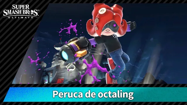 Capa de 【Disfarce】Peruca de octaling