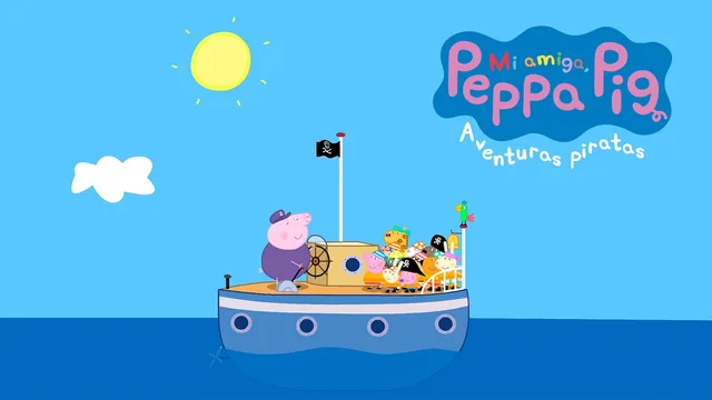 Capa de Minha Amiga Peppa Pig: Aventuras de Piratas