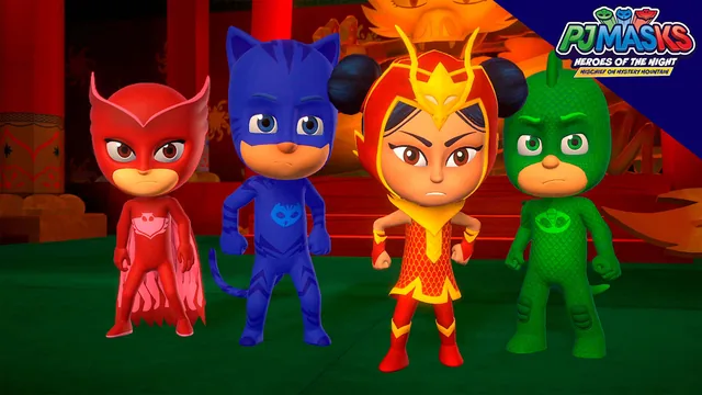 Capa de PJ MASKS: HERÓIS DA NOITE - MALVADEZAS NA MONTANHA DO MISTÉRIO