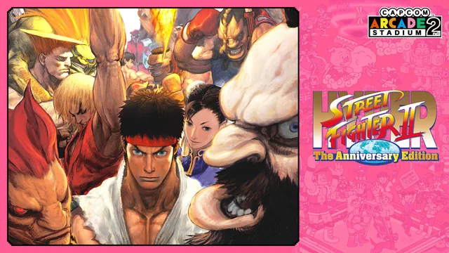 Capa de Capcom Arcade 2nd Stadium: Hyper Street Fighter II: The Anniversary Edition