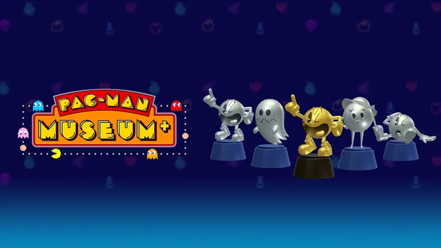Capa de Bônus: conjunto de figuras do PAC-MAN MUSEUM+