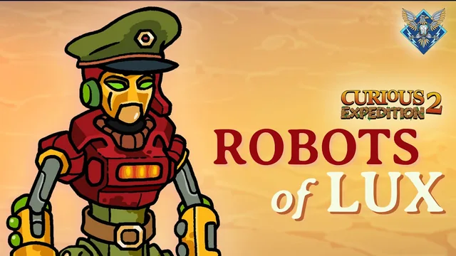 Capa de Curious Expedition 2 - Robots of Lux