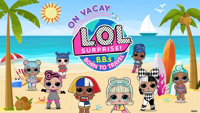 Capa de L.O.L. Surprise! B.B.s NASCIDAS PARA VIAJAR™ – De Férias