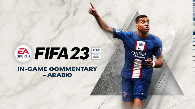 Capa de Narração dentro do jogo EA SPORTS™ FIFA 23 – Árabe