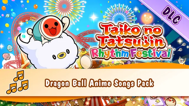 Capa de Taiko no Tatsujin: Rhythm Festival DRAGON BALL Anime Song Pack