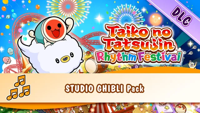 Capa de Taiko no Tatsujin: Rhythm Festival STUDIO GHIBLI Pack
