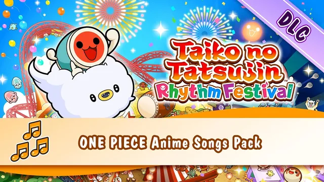 Capa de Taiko no Tatsujin: Rhythm Festival ONE PIECE Anime Songs Pack