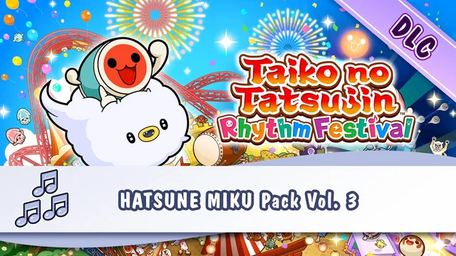 Capa de Taiko no Tatsujin: Rhythm Festival HATSUNE MIKU Pack Vol. 3