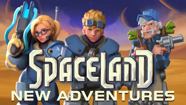 Capa de Spaceland: Novas Aventuras