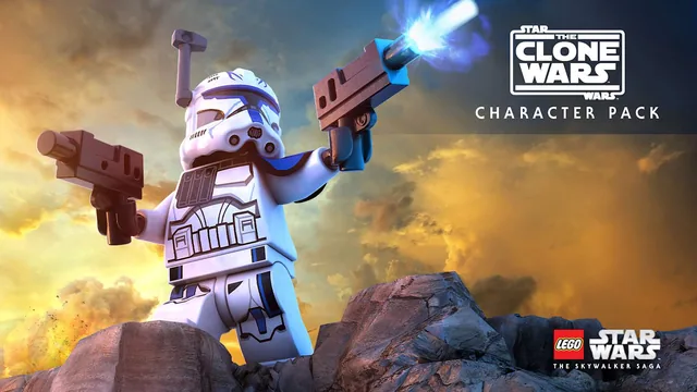 Capa de Pacote Guerras Clônicas de LEGO® Star Wars™: A Saga Skywalker