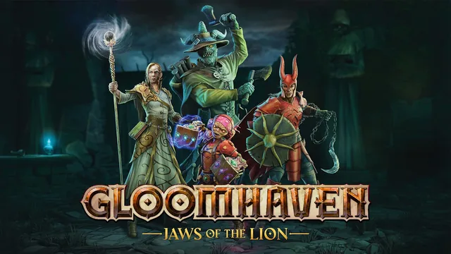 Capa de Gloomhaven - Jaws of the Lion