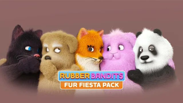 Capa de Rubber Bandits: Fur Party Pack