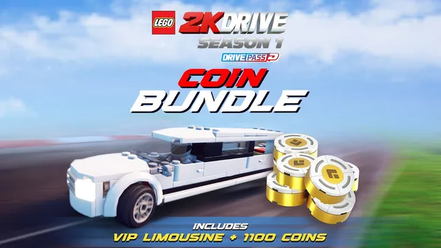 Capa de Pacote de Moedas da 1ª Temporada do LEGO® 2K Drive