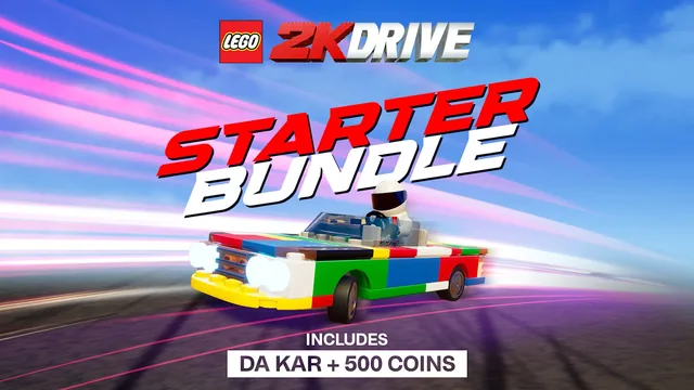 Capa de Pacote de Partida de LEGO® 2K Drive