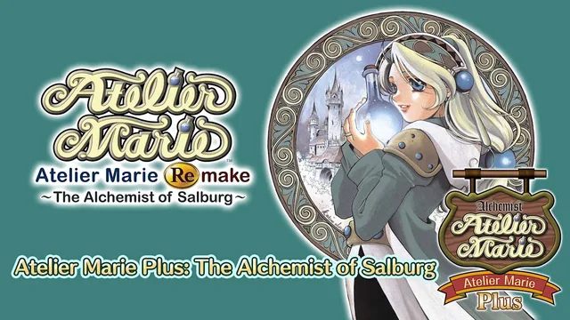 Capa de Atelier Marie Plus: The Alchemist of Salburg