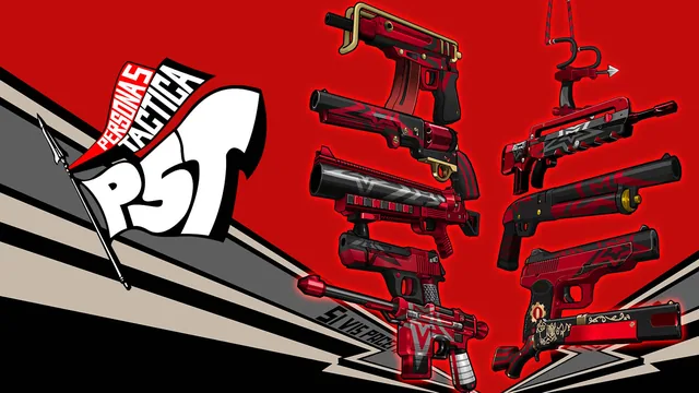 Capa de Persona 5 Tactica: Pacote de Armas
