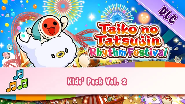 Capa de Taiko no Tatsujin: Rhythm Festival Kids' Pack Vol. 2
