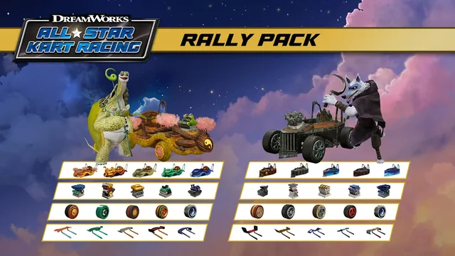 Capa de DreamWorks All-Star Kart Racing Rally Pack