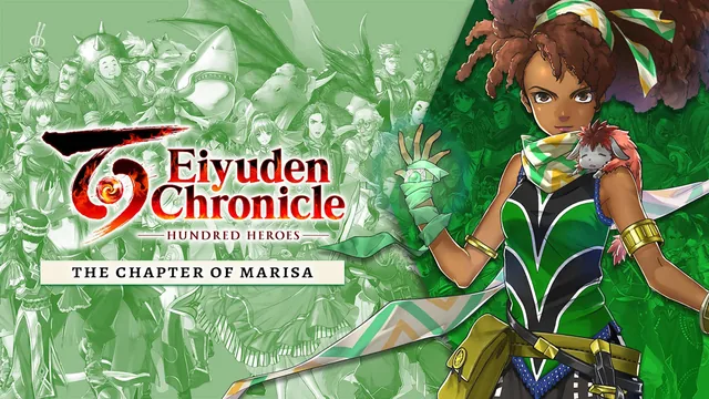 Capa de Eiyuden Chronicle: Hundred Heroes - Expansão da História: O Capítulo de Marisa