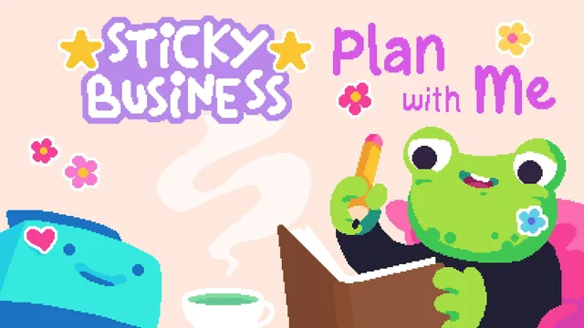 Capa de Sticky Business: Plan With Me