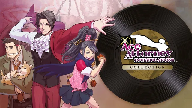 Capa de Ace Attorney Investigations Collection Músicas (arranjadas) dentro do jogo - Conjunto de Cinco Faixas