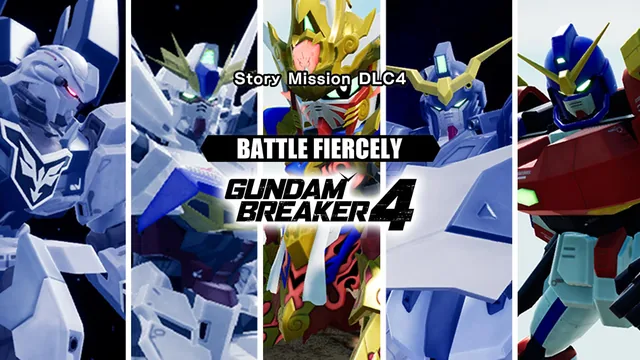 Capa de GUNDAM BREAKER 4 - DLC Missão de História 4 - BATALHE FEROZMENTE