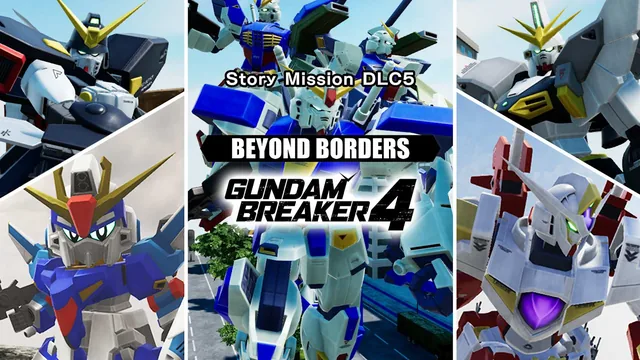 Capa de GUNDAM BREAKER 4 - DLC Missão de História 5 - ALÉM DAS FRONTEIRAS