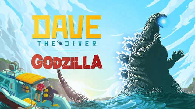 Capa de DAVE THE DIVER - Godzilla Content Pack
