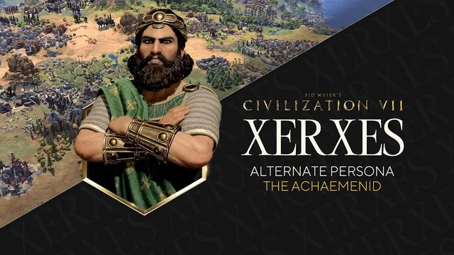 Capa de Sid Meier's Civilization® VII: Xerxes - Personalidade O Aquemênida