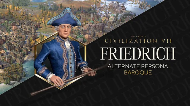 Capa de Sid Meier's Civilization® VII: Frederico, Barroco (personalidade)
