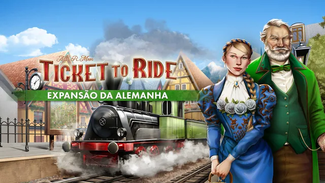 Capa de Ticket to Ride®: Expansão da Alemanha
