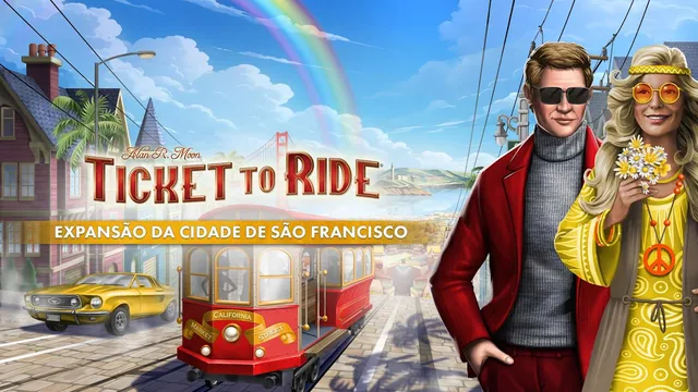 Capa de Ticket to Ride®: Expansão Cidade de São Francisco