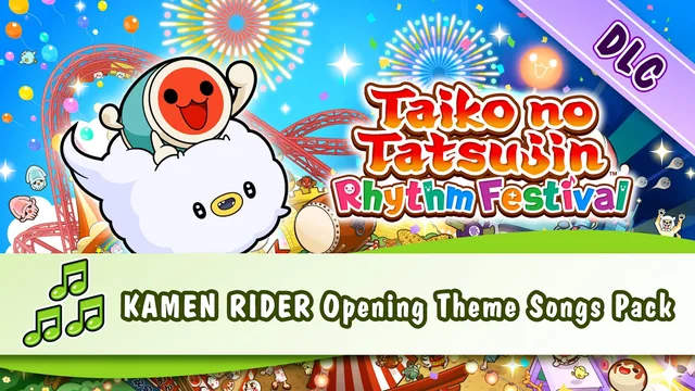Capa de Taiko no Tatsujin: Rhythm Festival - Pacote de Músicas do Tema de Abertura de KAMEN RIDER