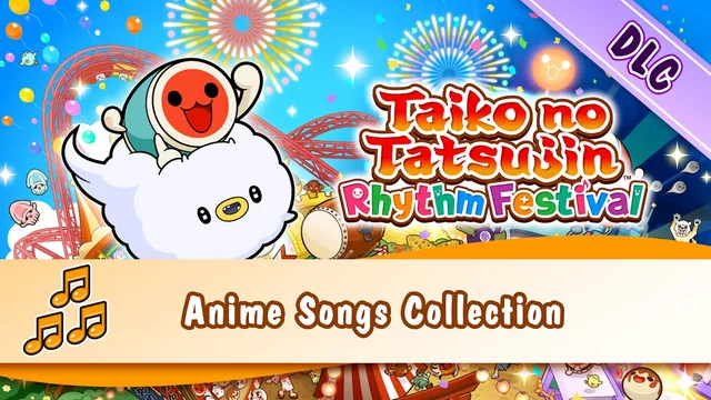 Capa de Taiko no Tatsujin: Rhythm Festival - Coleção Músicas de Anime