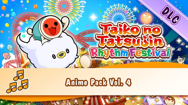 Capa de Taiko no Tatsujin: Rhythm Festival - Anime Pack Vol. 4